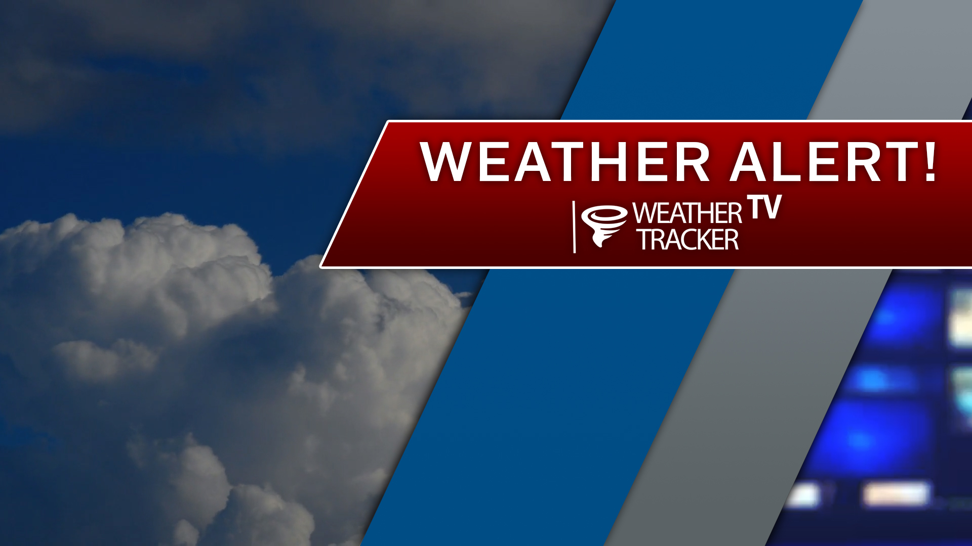 Weather Tracker TV Alert